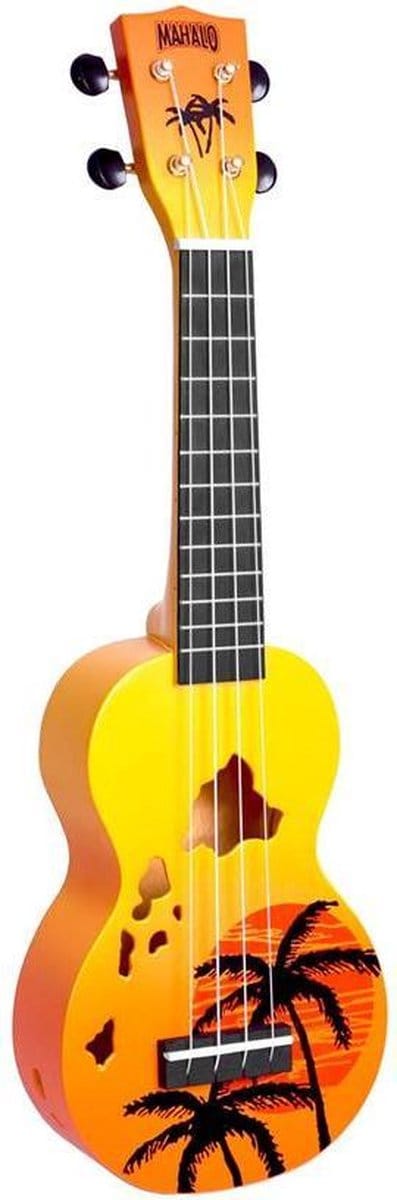 Designer Series Sop Uke - Hawaii (Orange Burst)