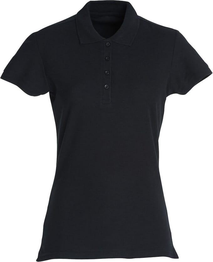 Clique Basic Polo Women 028231 - Zwart - XXL