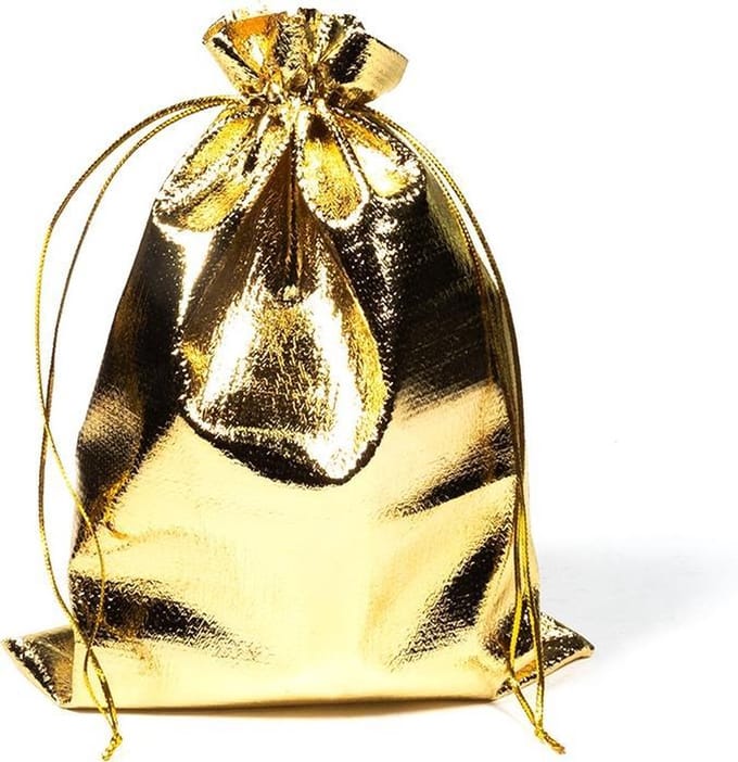 Goudkleurig Cadeautasje