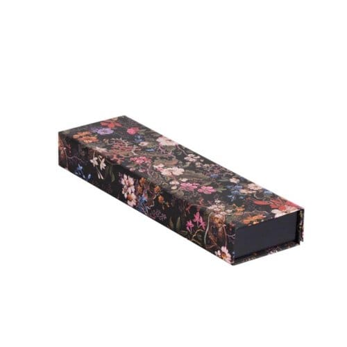 Paperblanks pencil case, formaat 22 x 3 x 6,5 cm., uitvoering floralia