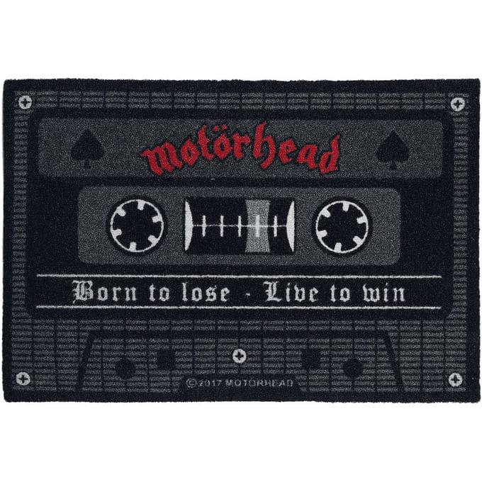 Motörhead Born To Lose - Live To Win Unisex Deurmat - meerkleurig - Standard