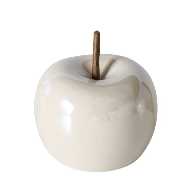 Casa di Elturo Set van 2 deco object appel – Ø 11 cm – Ø 6,5 cm