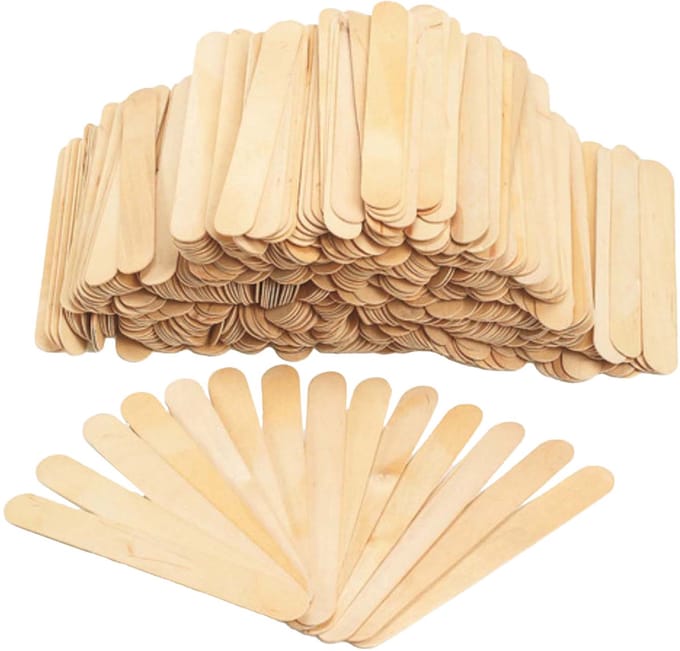 Colorations houten knutselstokjes creatief speelgoed 500 stuks.