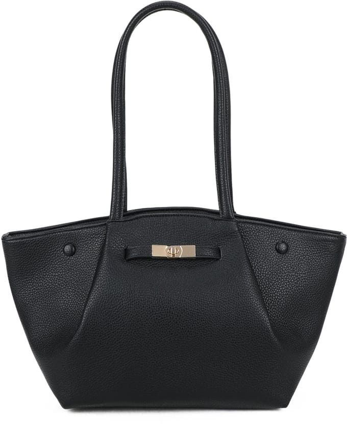 Gallantry® Dames Handtas – Elegante Shopper Schoudertas – Ruime Tas met Binnenvakken - Zwart