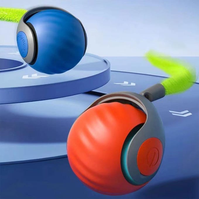 Nouvelle génération de jouets pour chat Speedy Tail 2.0, balle interactive intelligente pour chat, réglage à deux vitesses, balle mobile automatique pour chat
