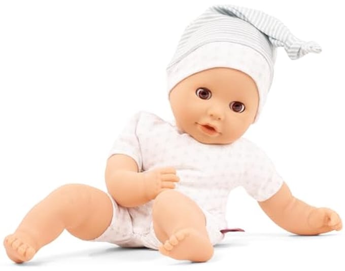 Badpop - Zwem pop - Waterpret - Zonder haar - 33 cm - Bruin