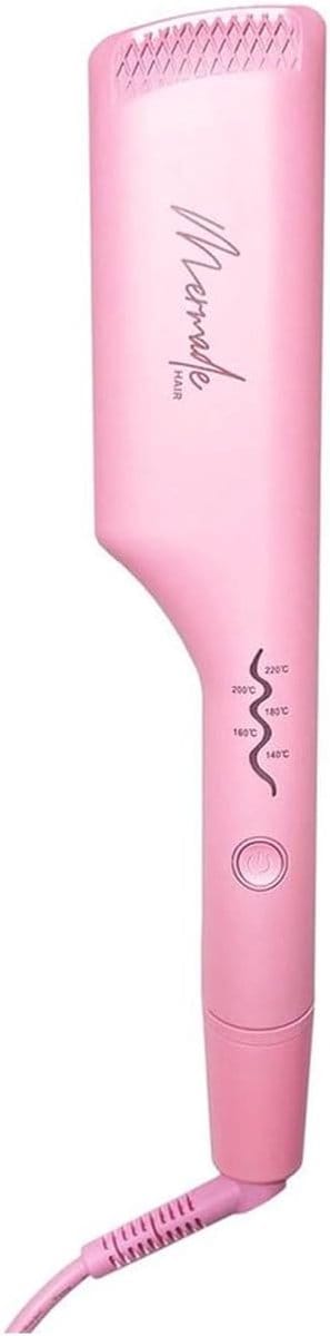 Haar Waver - Golvend Haar Apparaat - Professionele Styling - Dubbele Cilinder Ontwerp - 30 x 5 cm - Roze