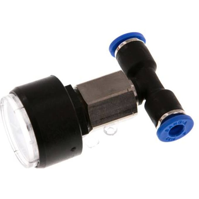 Manometer Recht 4 mm 0-10 bar