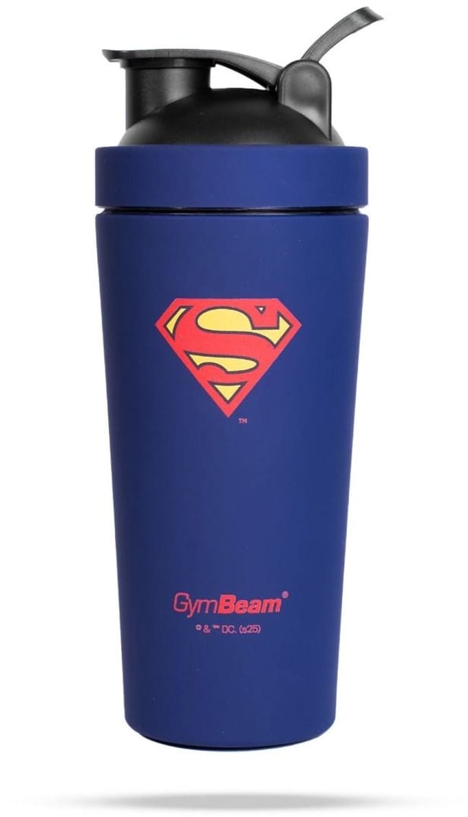 GymBeam Steel Shaker Superman™ 750 ml