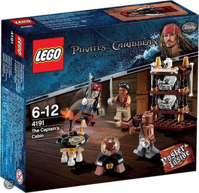 LEGO Pirates of the Caribbean De Hut Van De Kapitein - 4191