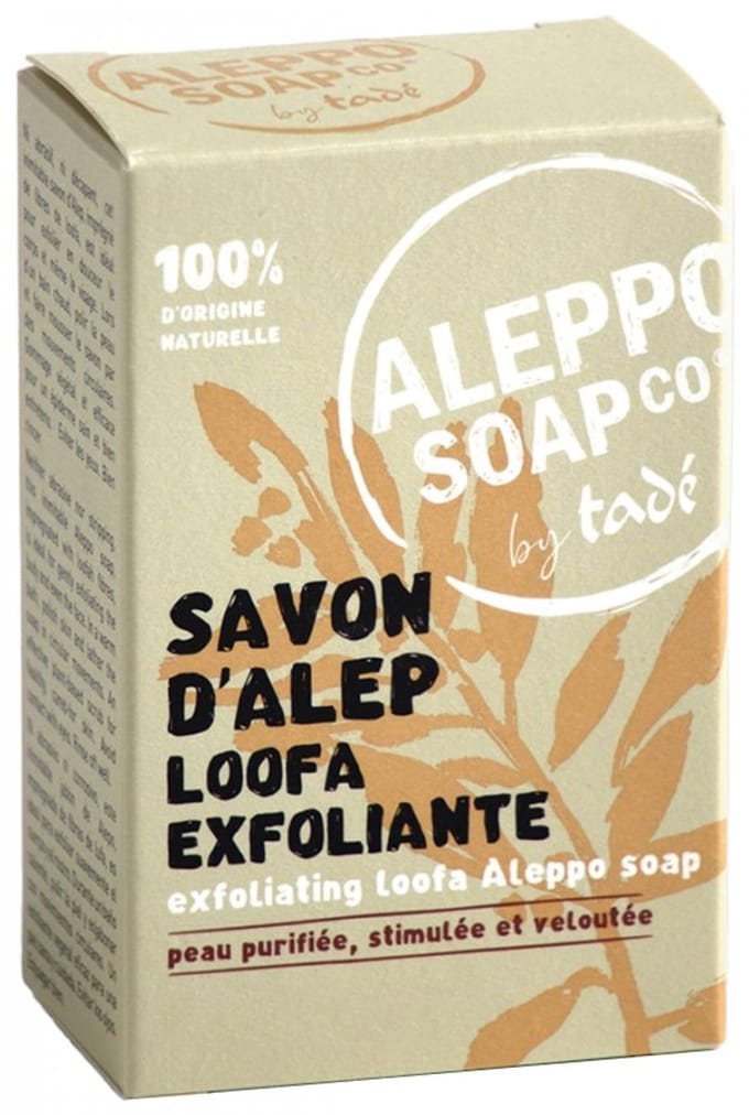 Aleppo Soap Co Savon d'Alep loofa exfoliante 150 Gram