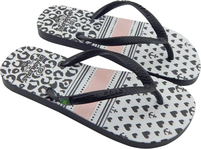Brasileras Slippers Kinderen- Zwart- 29/30