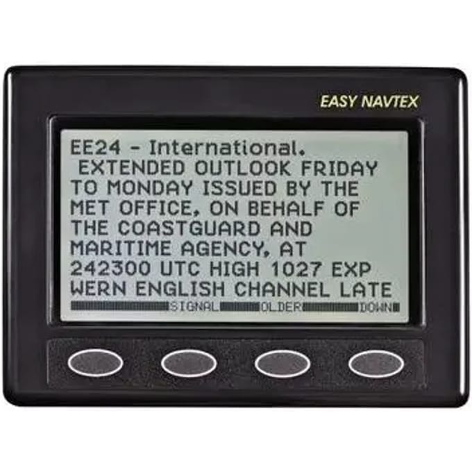 Nasa Easy Navtex tweekanaals Ontvanger met Staafantenne | EASY-NAVTEX