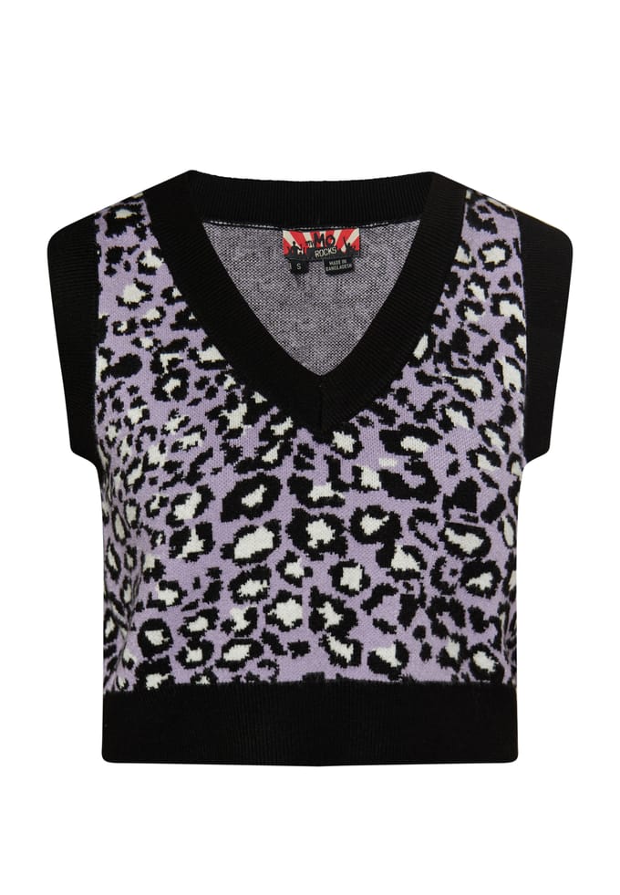 Mymo gebreide trui Dames violet