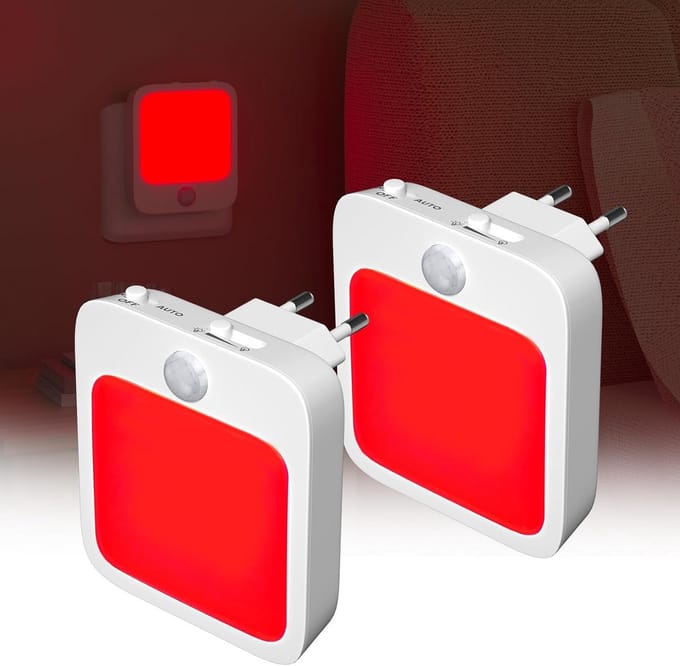 Dimbare Nachtlampjes met Bewegingssensor en Lichtsensor - 2 Stuks