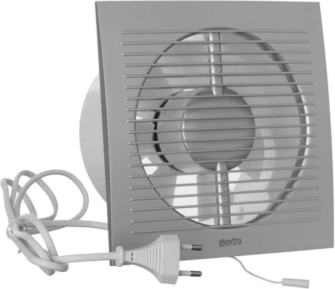 150mm Stille Badkamer Ventilator - Efficiënte Afzuiging voor Badkamer, Keuken, Garage