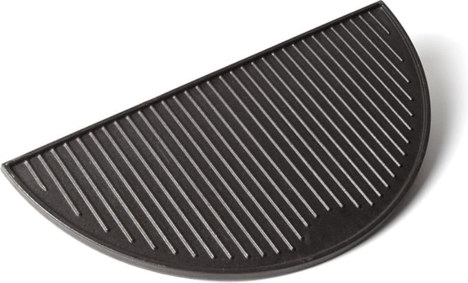 Gietijzeren Grillplaat half rond - Large - 42,5 cm - preseasoned