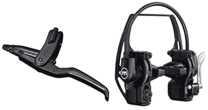 Hydraulische velgrem voor fiets met Easy Mount en 3-vinger-hendel