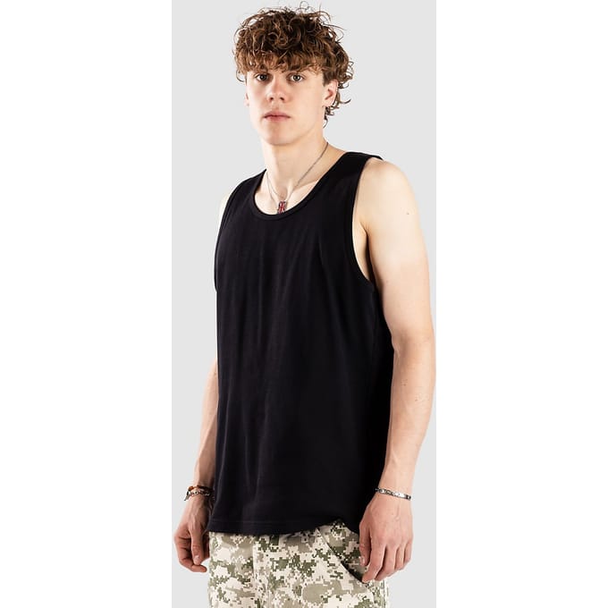 Ninth Hall Fund Rib Tanktop zwart