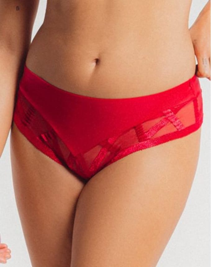 Louisa Bracq Serie Luxe String 47143 471 ROUGE A LEVRE - maat 40
