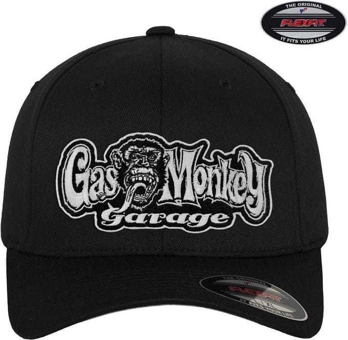 Gas Monkey Garage Flexfit Base ball Cap G -92-G 9902-CB37MGMG