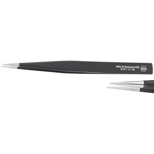 Wiha 32325 Pincet ESD Spits 130 mm