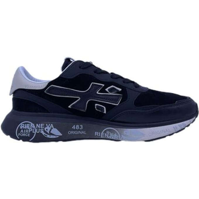 Premiata Lauryn Sneakers - Leer - Dames - Zwart - Maat 38
