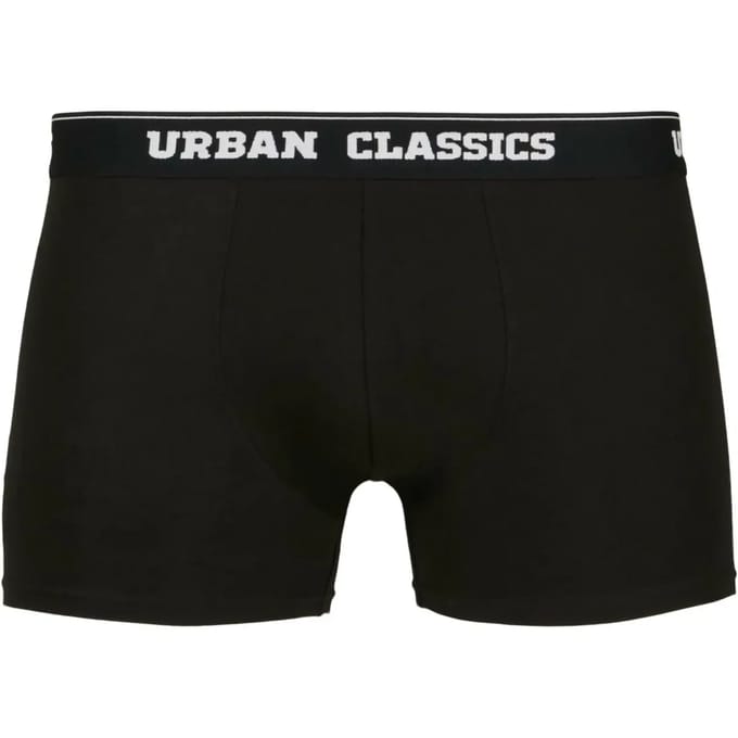 Urban Classics - Organic 5Pack Boxershorts set - 4XL - Zwart