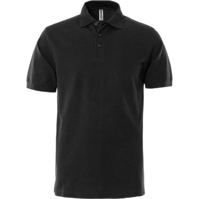 Fristads Heavy Poloshirt 1724 Piq - Zwart - 5XL