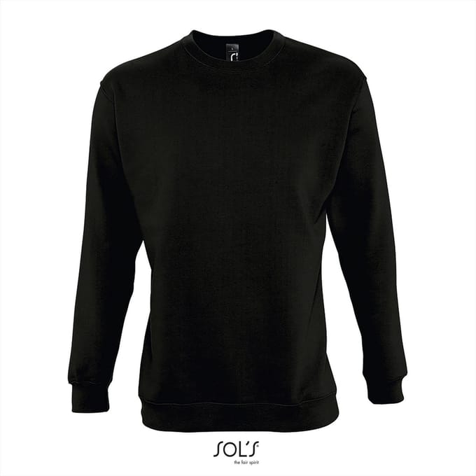 SOL'S Unisex Sweatshirt New Supreme L311 - Black - XL