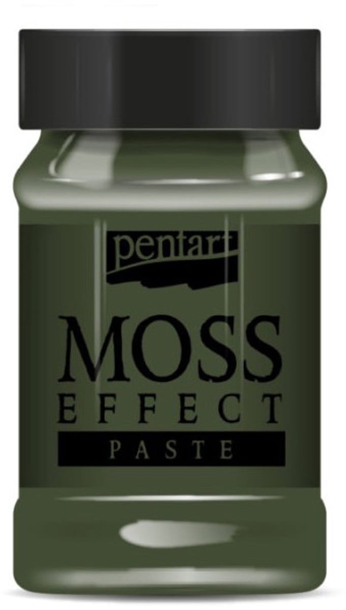 Pentart Mos Effect Pasta Donkergroen 100ml