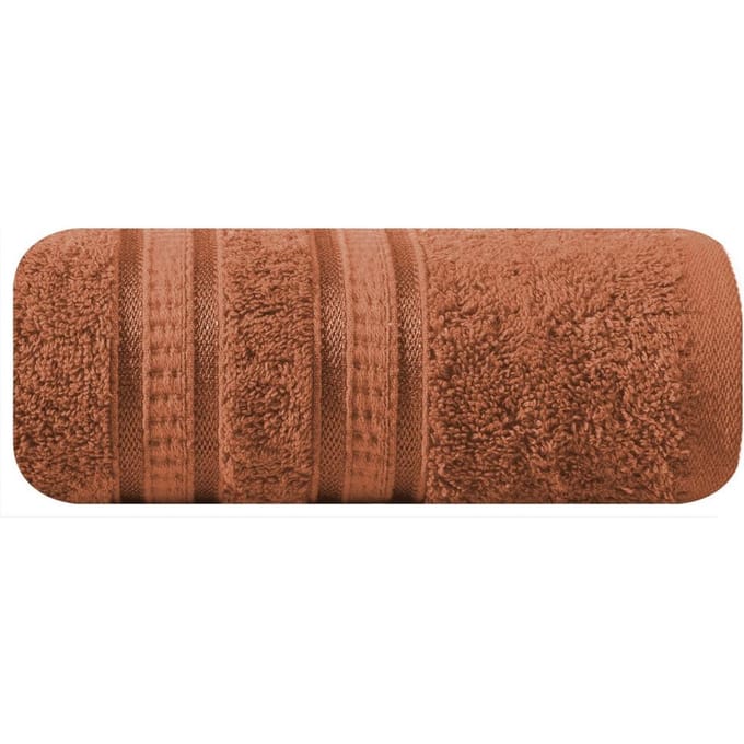 Bamboe Badhanddoek Mila 50x90cm - Zacht & Absorberend Oranje