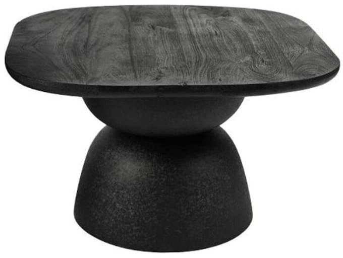 Tower Living Salontafel Barza Zwart 60cm