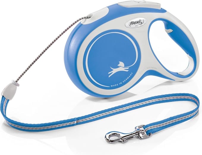 Flexi Rollijn New Comfort 8 Meter Blauw/wit