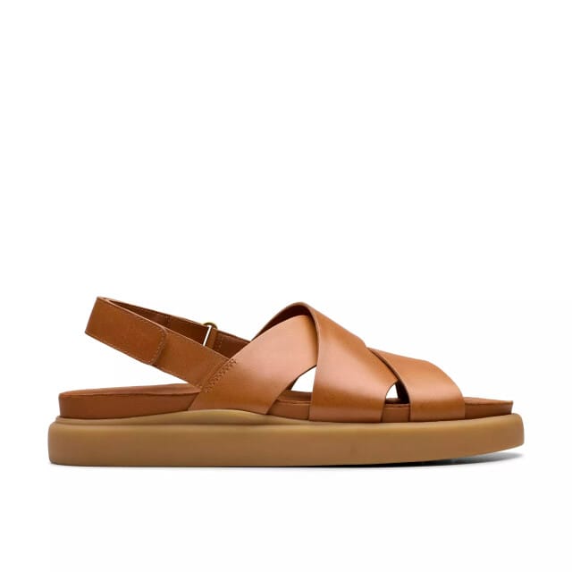Clarks Aristella Sun - dames sandaal - Bruin - maat 36 (EU) 3.5 (UK)