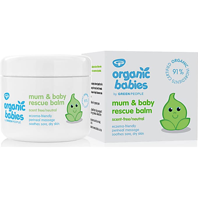 Green People Moeder & Baby Rescue Balm - Parfumvrij