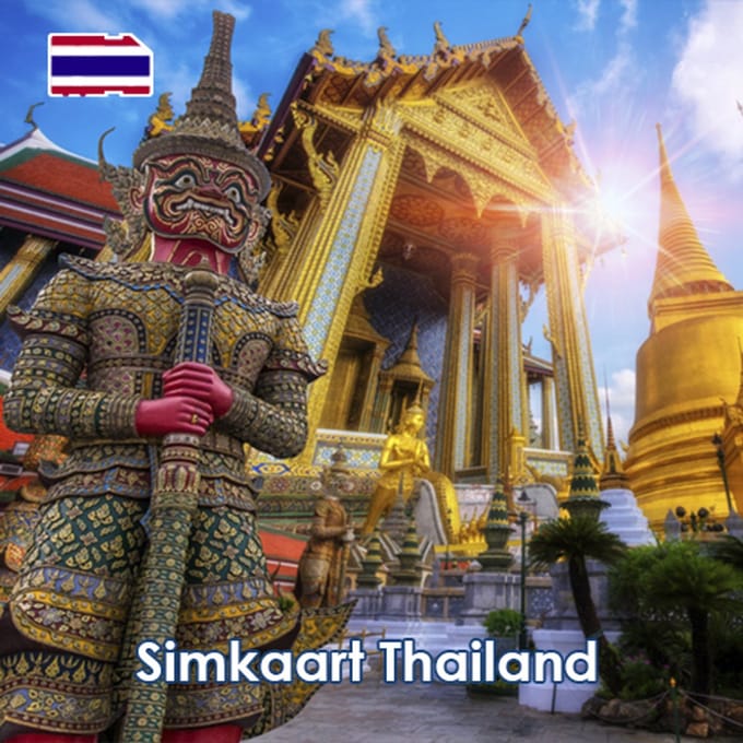 InternationalSIM Data Simkaart Thailand - 3 GB - 15 dagen