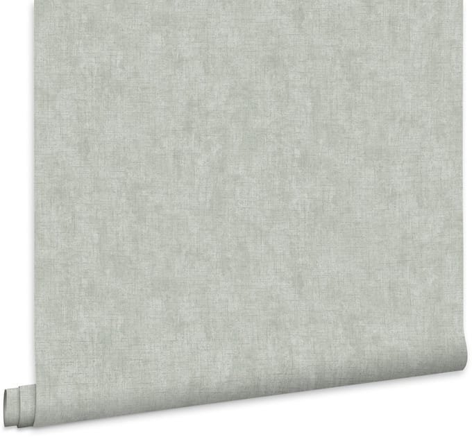 Laura Ashley Plain Behang - Uni - 10mx52cm - Groen