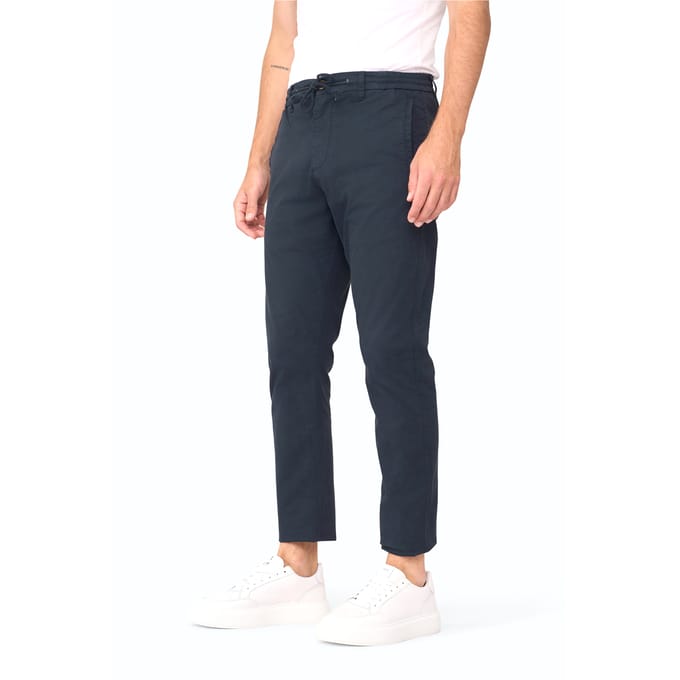 Cotton Chino Pant Prime Navy - L - Solution Clothing