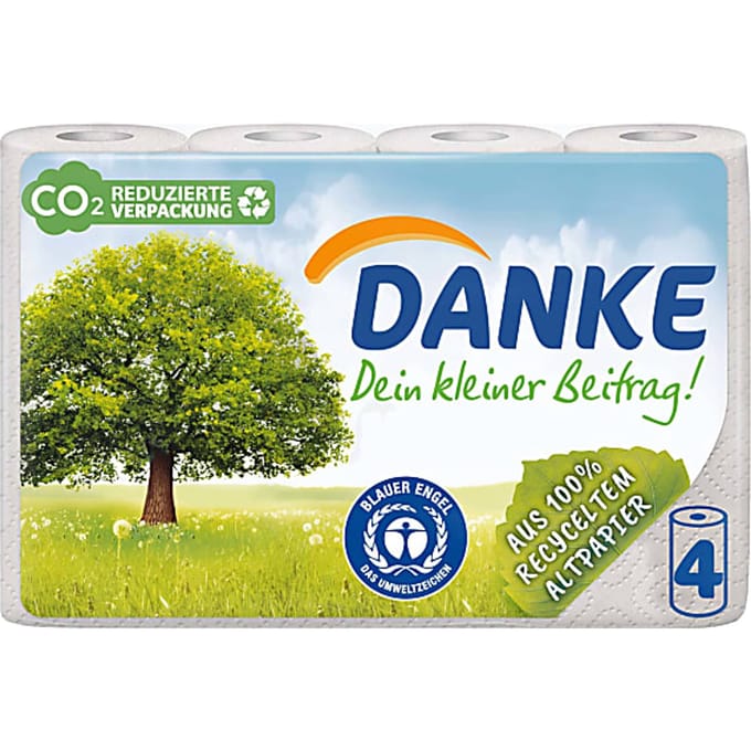 Danke 3-Laags Keukenpapier 4ST