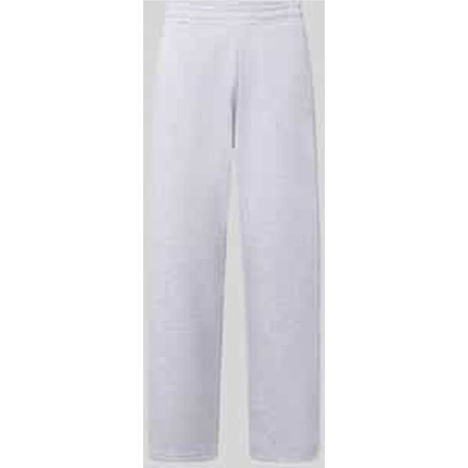 straight fit sweatpants met logodetail