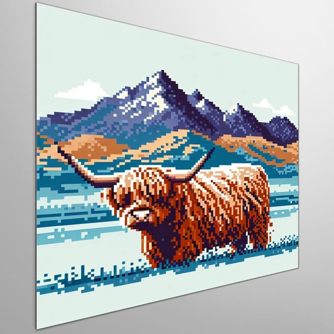 Kunstprint | Wanddecoratie | Dibond | 100 × 100 cm