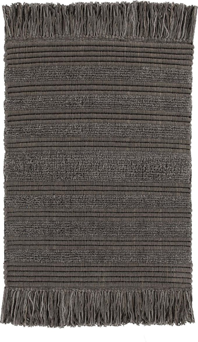 Heckettlane Nukus - Badmat - 70x120 cm - Classic Anthracite