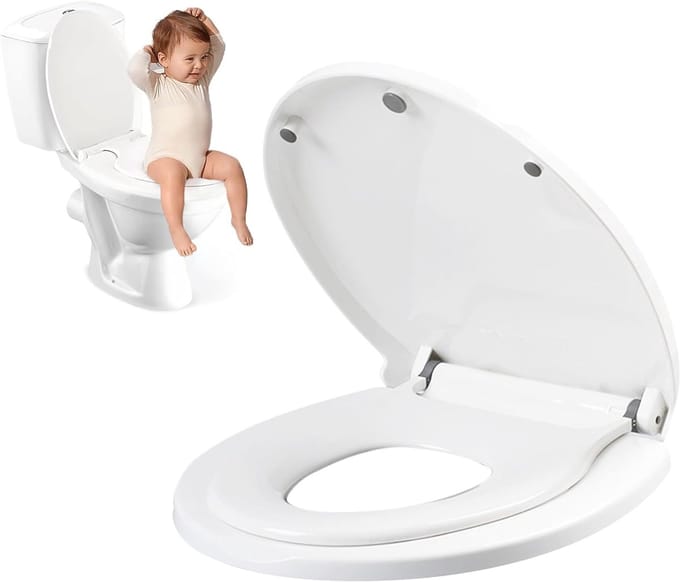 Toiletbril met Verkleiner en Softclose voor Langwerpige Toiletten