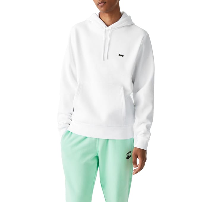 Lacoste Bio Cotton Fleece Hoodie Heren - Maat L