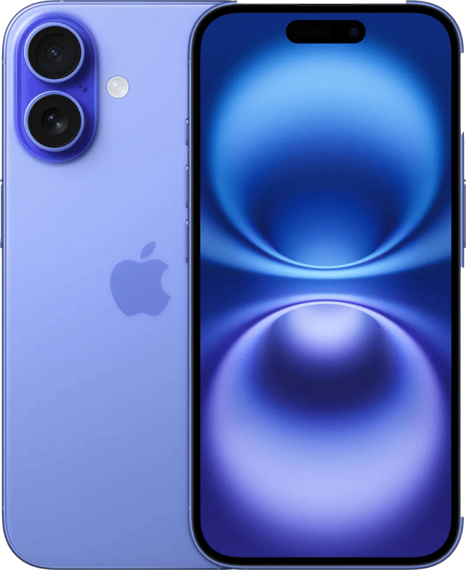 Apple iPhone 16 - 128GB - Blauw