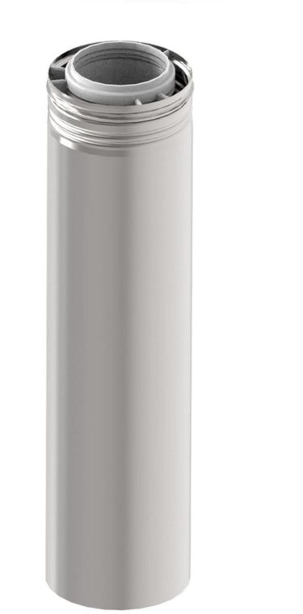 BRÖTJE Verlengbuis concentrisch K80 KR500 VA, 500 mm, VA, 7810228
