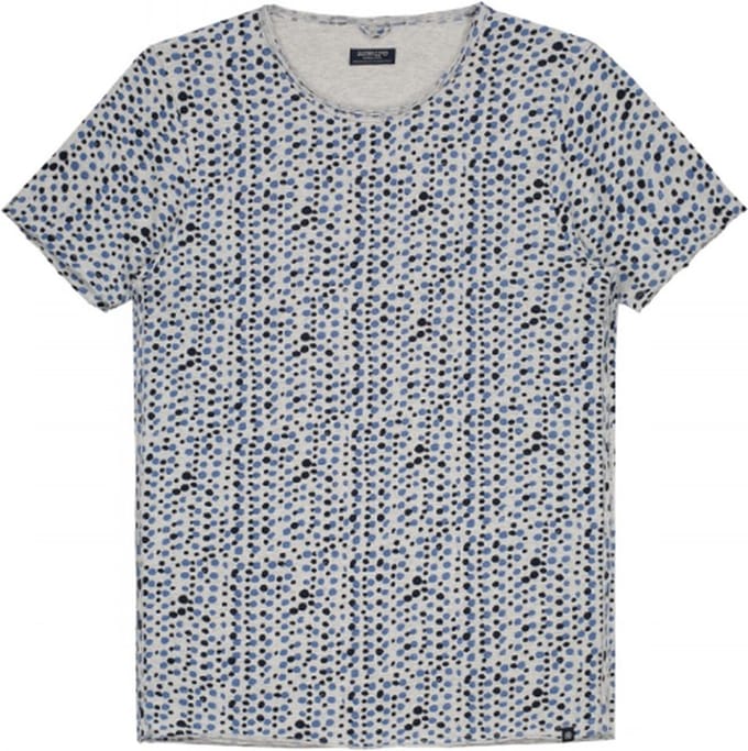 T-shirt Print Grijs Melange (202375 - 893)