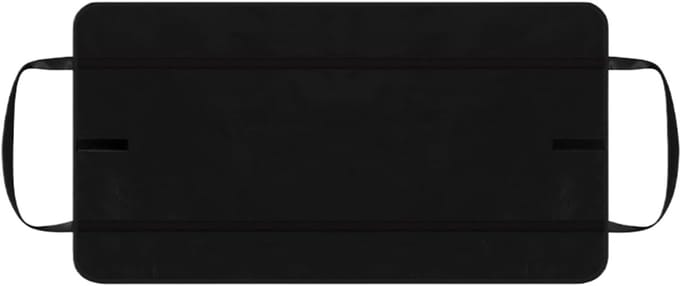 Brandhout Tas - Houtdrager Canvas - Open Haard - Robuuste Constructie - 100x50cm - Zwart