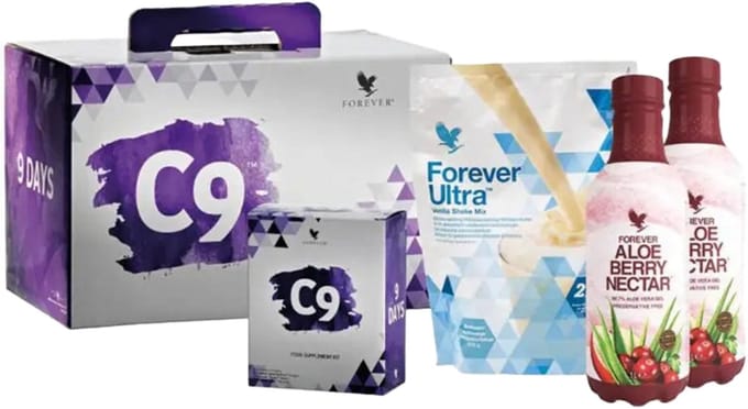 Forever Living C9 Aloe Berry Nectar Vanilla - 9-daags programma – Origineel product